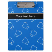 Porte-bloc Conception dentaire de thème (Devant)