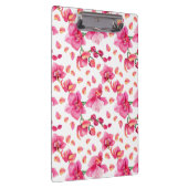 Porte-bloc Conception d'orchidées à l'aquarelle 2 (Swatch)