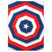 Porte-bloc Conception du drapeau américain (Dos)