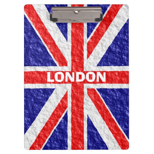 Porte-bloc Conception du drapeau Union Jack (Devant)