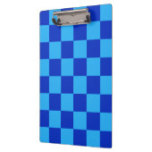 Porte-bloc Conception du vérificateur bleu clair et foncé (Gauche)