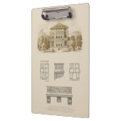 Porte-bloc Conception d'une propriété avec plans d'intérieur (Gauche)