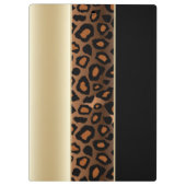 Porte-bloc Conception exécutive | Champagne de léopard de (Dos)