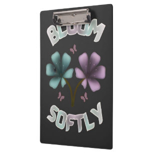 Porte-bloc Conception florale de printemps Bloom Softly Paste