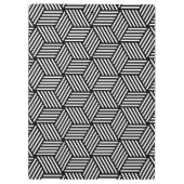 Porte-bloc Conception géométrique d'art de motif (Dos)