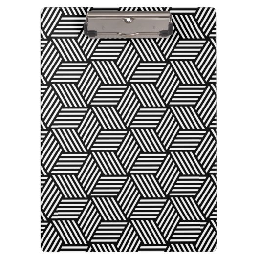 Porte-bloc Conception géométrique d'art de motif (Devant)