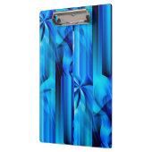 Porte-bloc Conception Graphique Sans Couture - bleu noir I (Gauche)