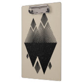 Porte-bloc Conception inspirée scandinave de triangle (Gauche)