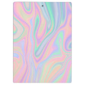 Porte-bloc Conception iridescente liquide de couleur de (Dos)