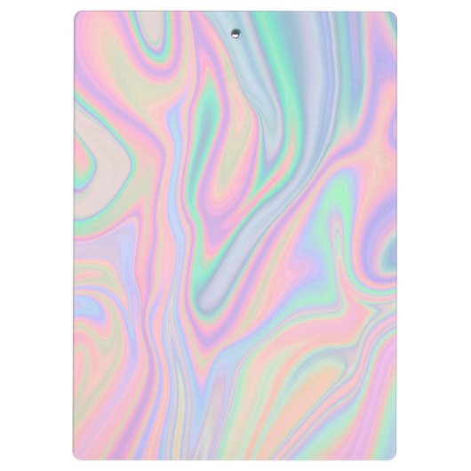 Porte-bloc Conception iridescente liquide de couleur de (Dos)