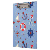 Porte-bloc Conception nautique de patchwork (Gauche)