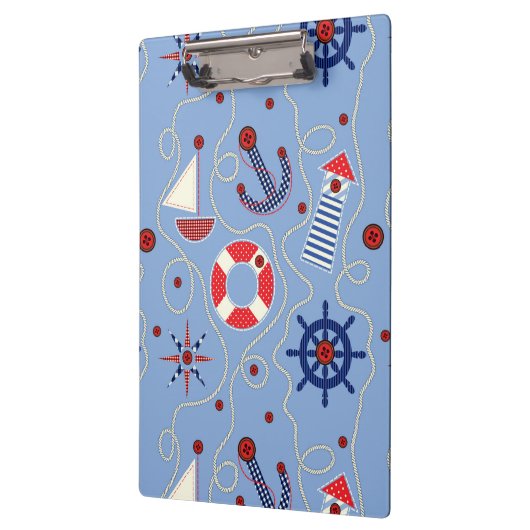 Porte-bloc Conception nautique de patchwork (Gauche)