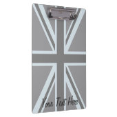 Porte-bloc Conception noire de drapeau d'Union Jack (Swatch)