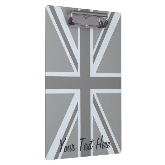 Porte-bloc Conception noire de drapeau d'Union Jack (Swatch)