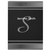 Porte-bloc Conception professionnelle Monogramme (Dos)