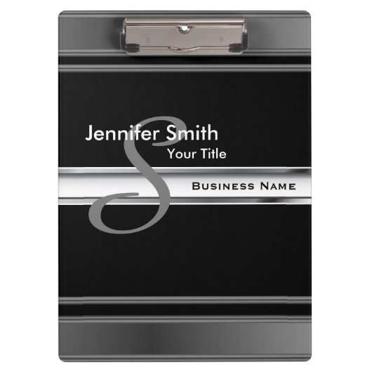 Porte-bloc Conception professionnelle Monogramme (Devant)