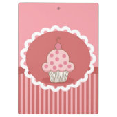 Porte-bloc Conception rose de petit gâteau (Dos)