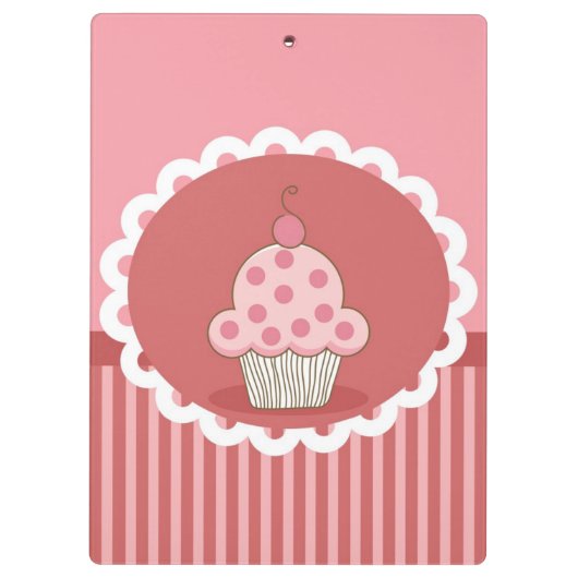 Porte-bloc Conception rose de petit gâteau (Dos)