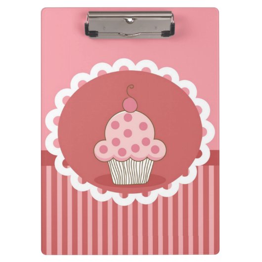 Porte-bloc Conception rose de petit gâteau (Devant)