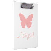 Porte-bloc Conception rose de silhouette de papillon (Swatch)