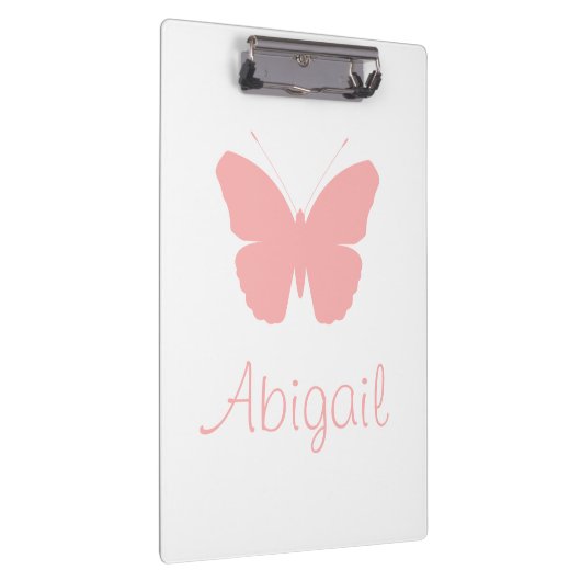 Porte-bloc Conception rose de silhouette de papillon (Swatch)