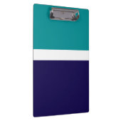 Porte-bloc Conception turquoise de blocs de couleur bleu blan (Swatch)