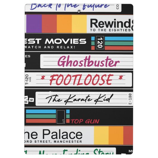 Porte-bloc Conception vidéo VHS (Dos)