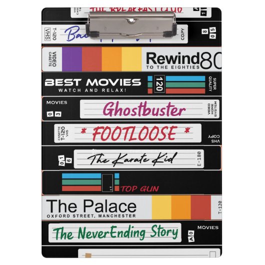 Porte-bloc Conception vidéo VHS (Devant)