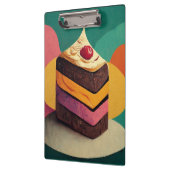 Porte-bloc Conçu en gâteau coloré (Gauche)