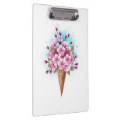 Porte-bloc Cône rose Sakura crème glacée gaufre (Swatch)