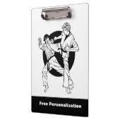 Porte-bloc Conseil Clip des arts martiaux (Gauche)