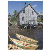 Porte-bloc Constructeur de dory, Lunenburg, Nouvelle-Écosse, (Dos)