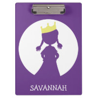 Conte de fées de silhouette de princesse personnal