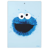 Porte-bloc Cookie Monster | Tendance de l'aquarelle (Dos)