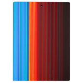 Porte-bloc COOL Bleu Orange Jaune Rouge Noir Grandes (Dos)
