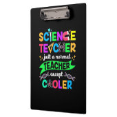 Porte-bloc Cool enseignant en sciences (Gauche)