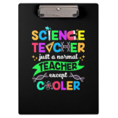 Porte-bloc Cool enseignant en sciences (Devant)