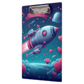 Porte-bloc Cool/futuriste la Saint Valentin (Gauche)