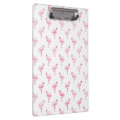 Porte-bloc Cool rose Tropical Flamingo Patte sur blanc (Swatch)