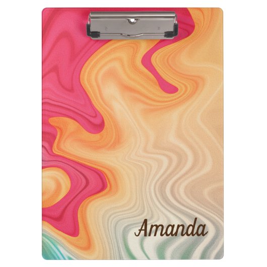 Porte-bloc COOL - Texte personnalisable - (Devant)