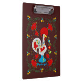 Porte-bloc Coq traditionnel de Barcelos en blanc (Swatch)