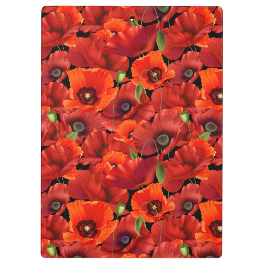 Porte-bloc Coquelicot (Dos)