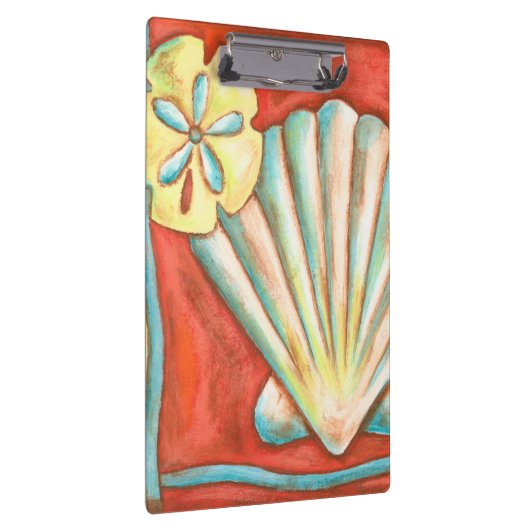 Porte-bloc Coquillages Rustiques Orange (Swatch)