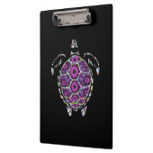 Porte-bloc Coquille de tortue violette (Gauche)