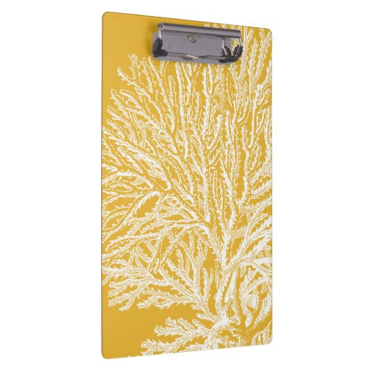 Porte-bloc Corail jaune et blanc (Swatch)