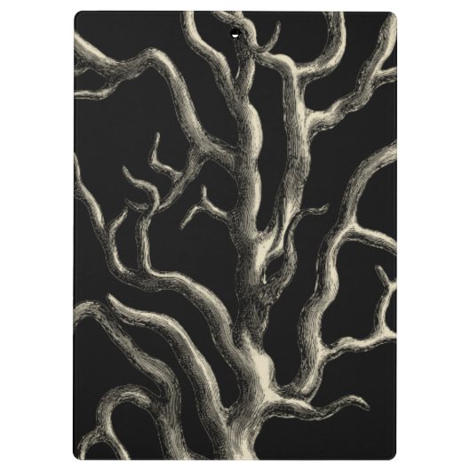 Porte-bloc Corail noir et tan (Dos)