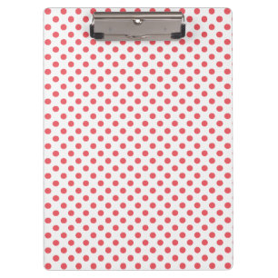 Porte-bloc Coral rose Pois par Shirley Taylor