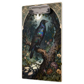 Porte-bloc Corbeau Art Nouveau (Gauche)
