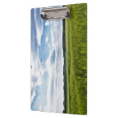Porte-bloc Corneilles vertes et ciels bleus (Gauche)