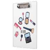 Porte-bloc Cosmétique / maquillage illustration (Gauche)